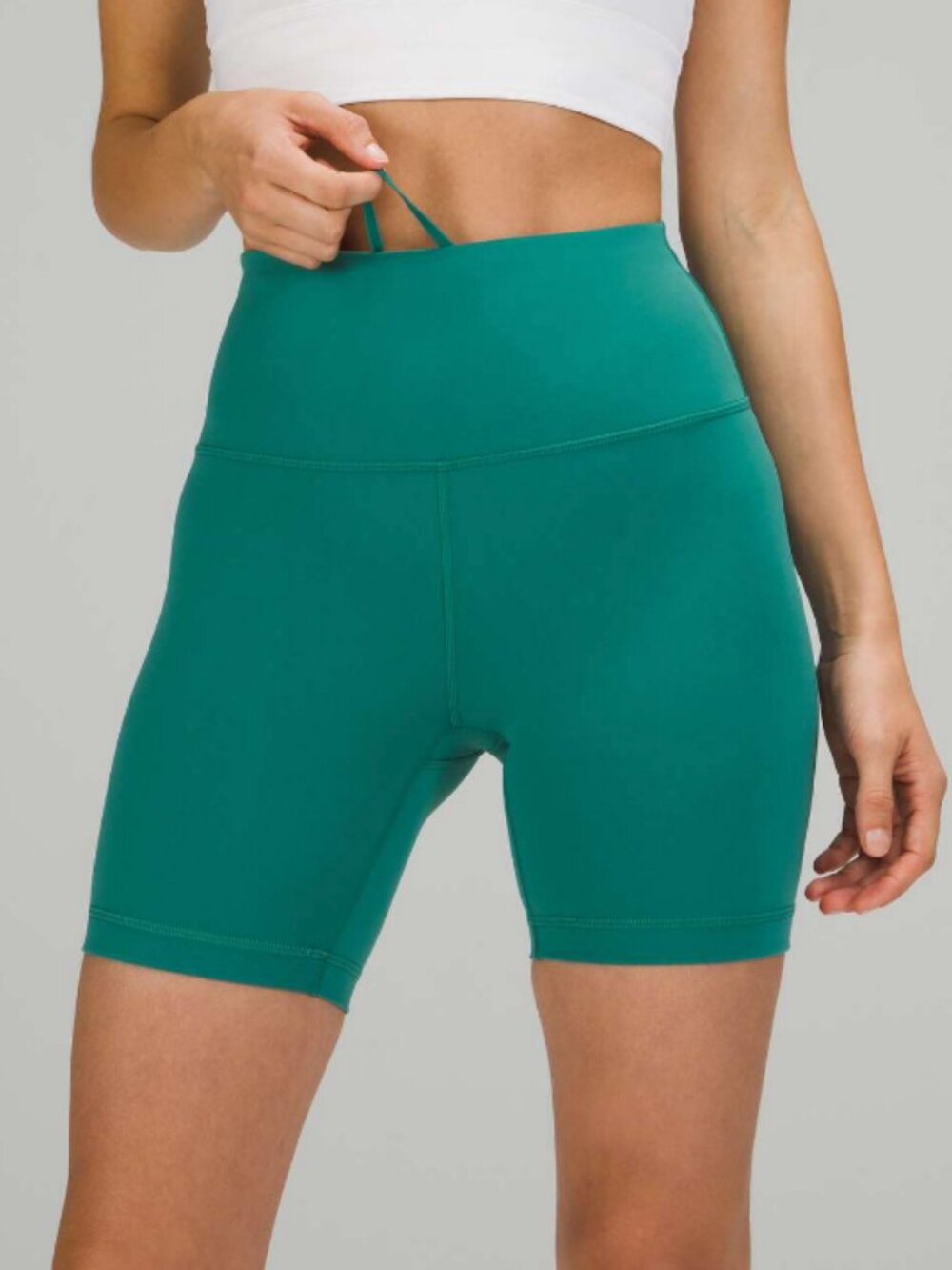 Lululemon Wunder Train High-Rise Short 6" Teal Lagoon